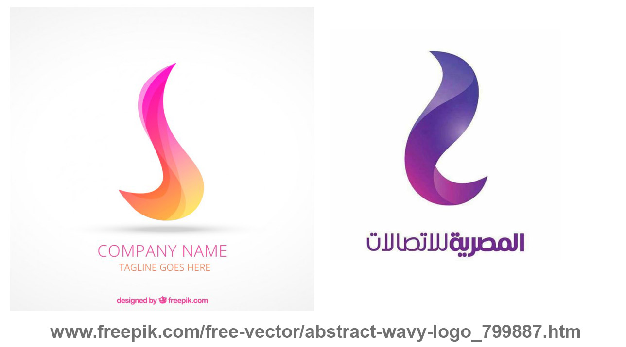  شعار المصرية للاتصالات الجديد | Telecomegypt logo