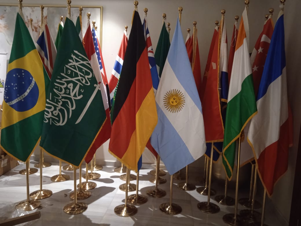 طباعة اعلام الدول